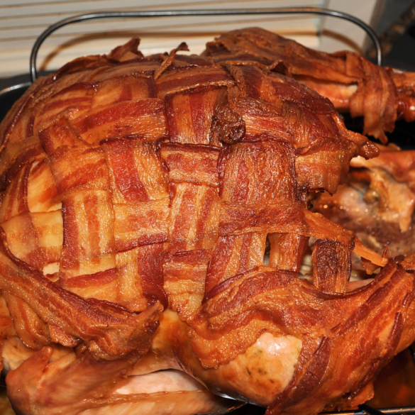 Gordon Ramsay Turkey with Bacon