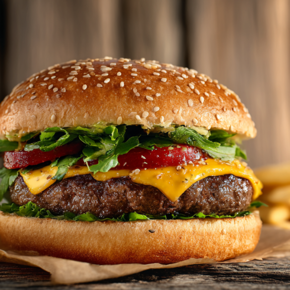 Gordon Ramsay Lamb Burger