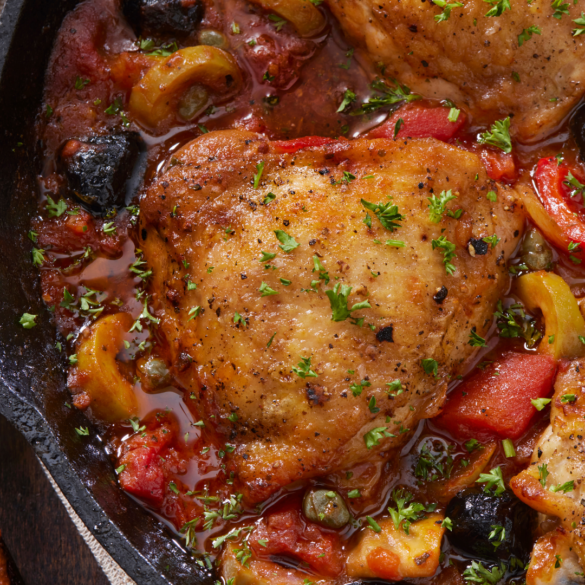 Gordon Ramsay Chicken Cacciatore