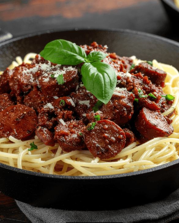 Gordon Ramsay Sausage Bolognese